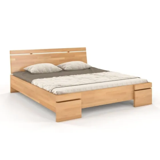 Lit 2 personnes en bois massif NOTTE