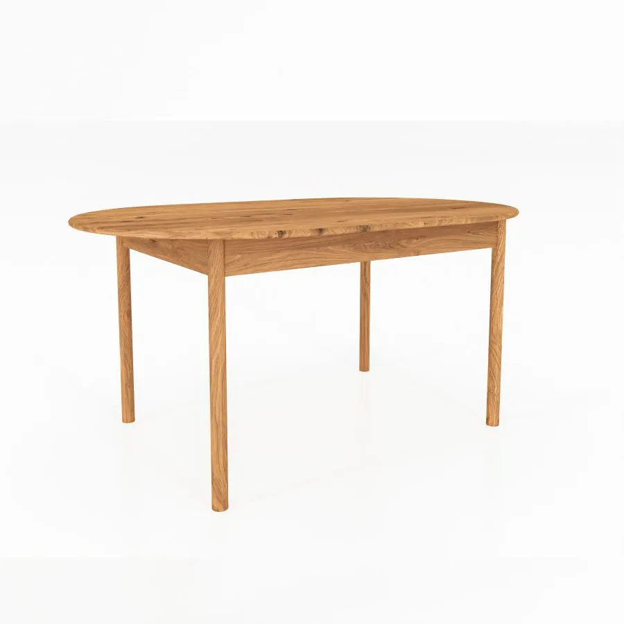 Table en chêne massif naturel collection Nola