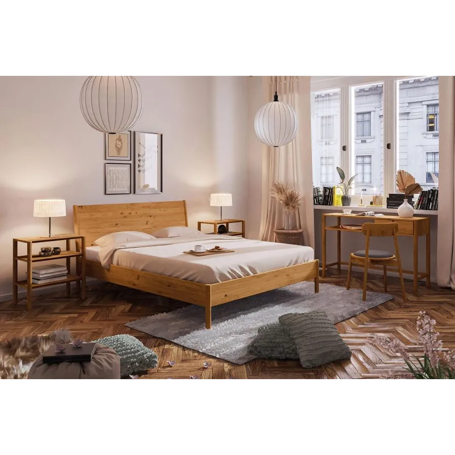 Coiffeuse meuble bois pour chambre collection Nola