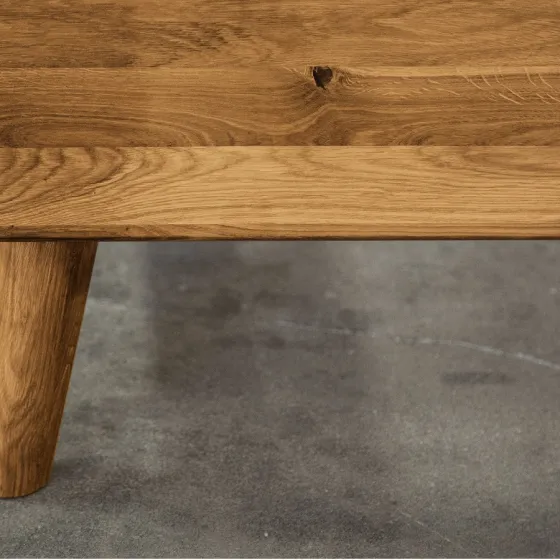 Lit chêne massif style scandinave collection Sven