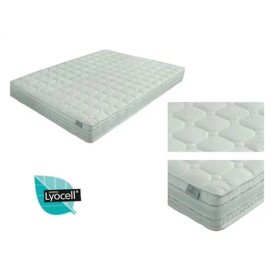 Matelas en mousse naturelle 20 cm fabrication italienne BIOGREEN