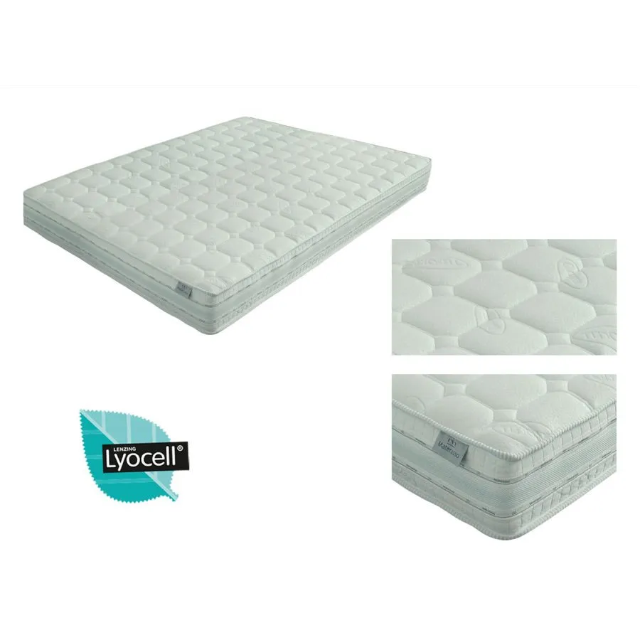 Matelas en mousse naturelle 20 cm fabrication italienne BIOGREEN