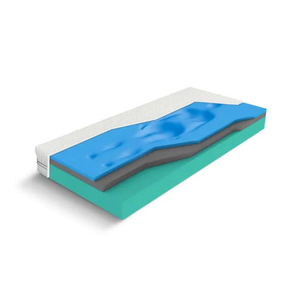 Matelas à mémoire de forme et mousse fabrication italienne AQUA