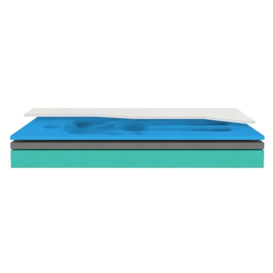 Matelas à mémoire de forme et mousse fabrication italienne AQUA