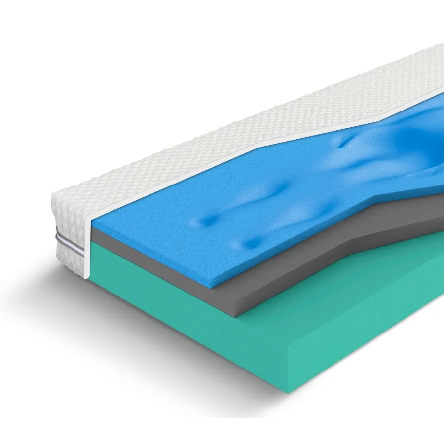 Matelas à mémoire de forme et mousse fabrication italienne AQUA