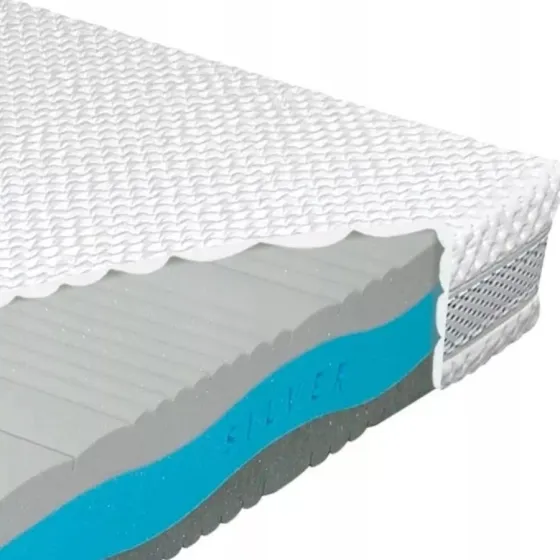 matelas en mousse 7 zones de confort  23 cm SILVER LUX