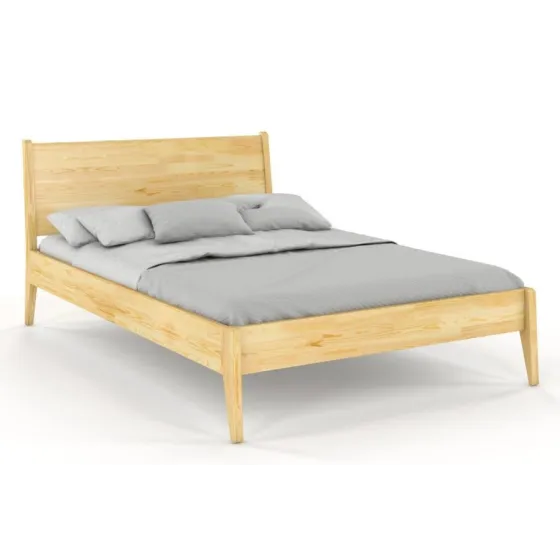 Lit 160x200 bois pin massif naturel collection VENISE