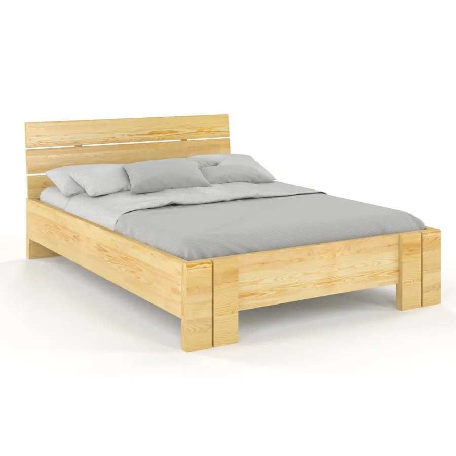 Lit coffre pin naturel collection MODENA