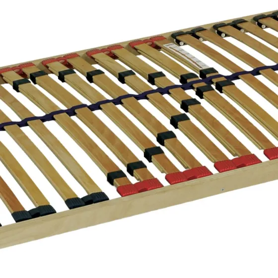 Sommier à lattes multiplis bois massif 140x200 collection SLIMWOOD