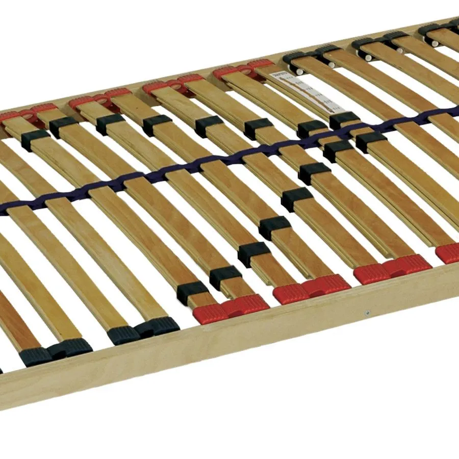 Sommier à lattes multiplis bois massif 140x200 collection SLIMWOOD