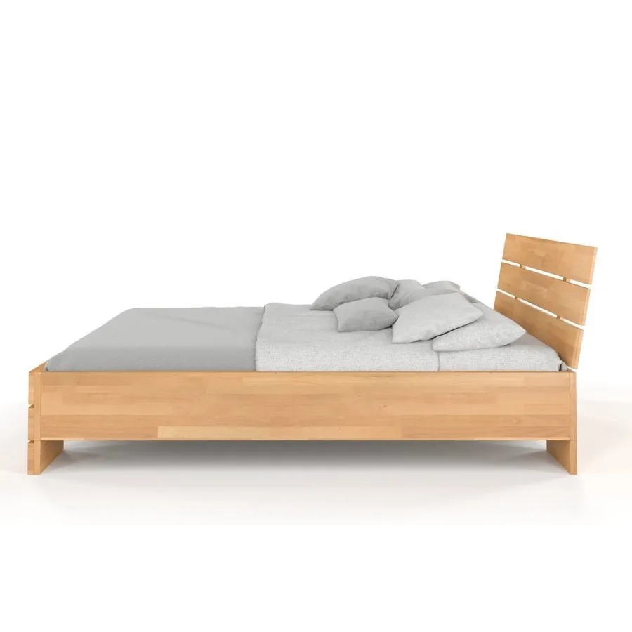 lit coffre en bois 180x200 collection INDIGO