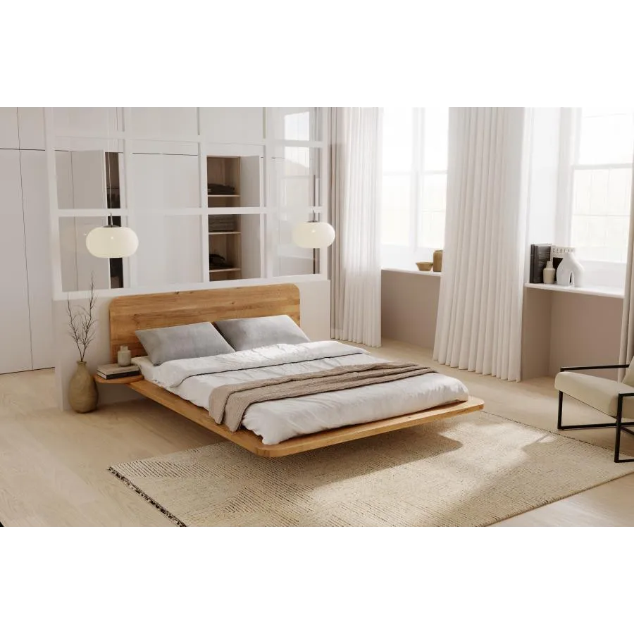 Lit futon en chene collection Kobe