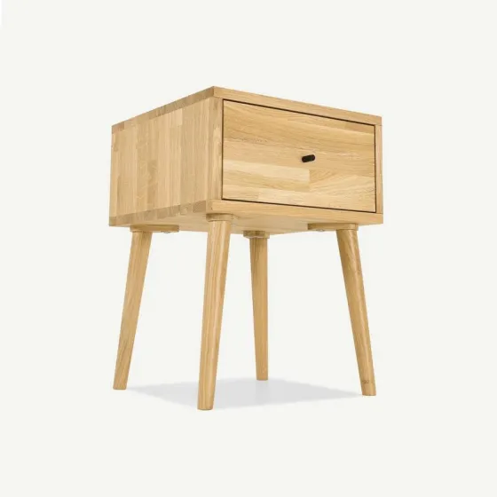 Chevet bois chêne massif style scandinave Loop