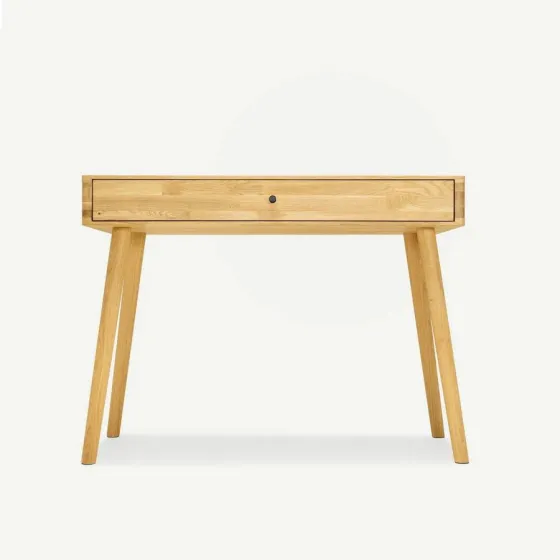 Console bois chêne massif 1 ou 2 tiroirs Classy