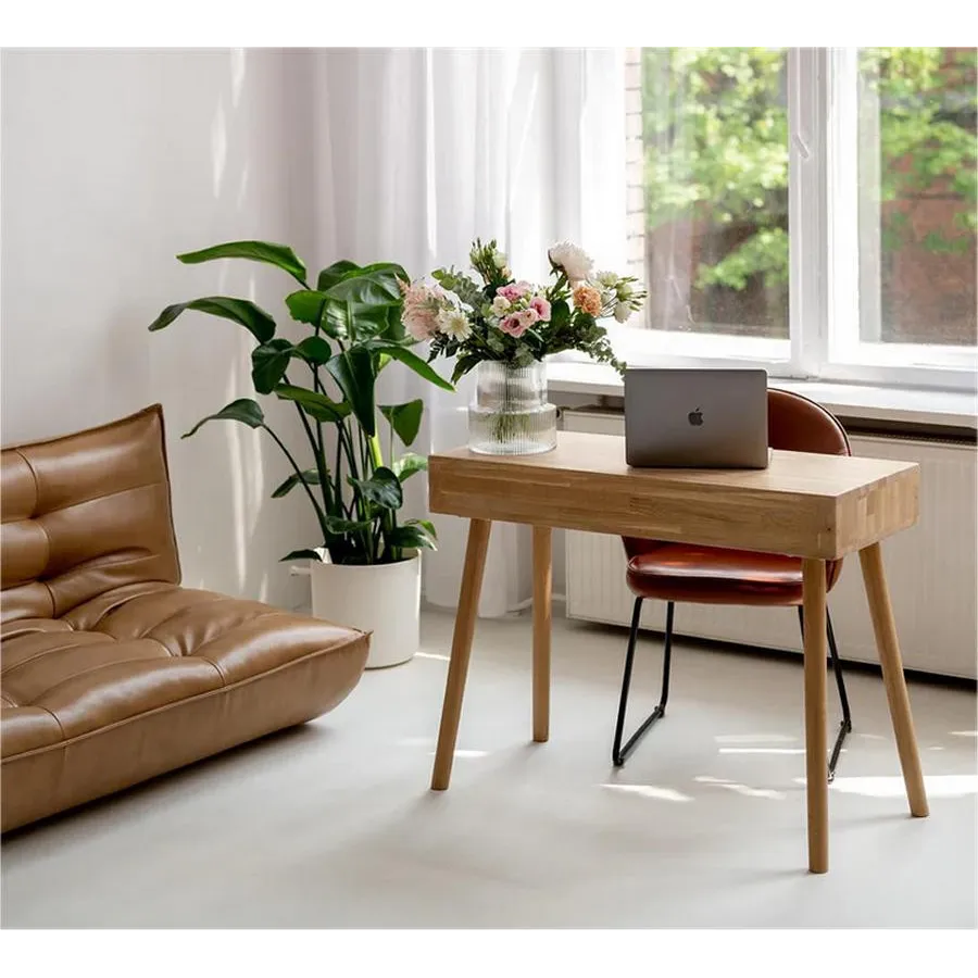 Console bois chêne massif 1 ou 2 tiroirs Classy
