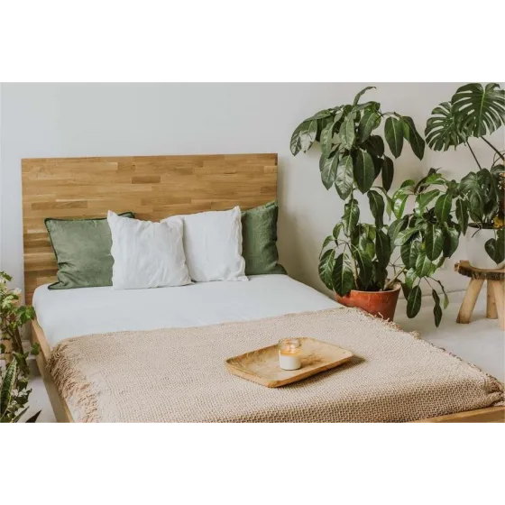 Lit en bois avec rangements collection Aston
