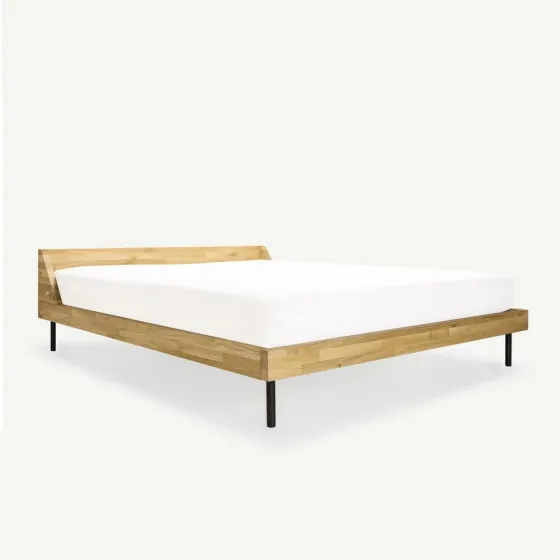 Lit bois chêne massif design collection Chill