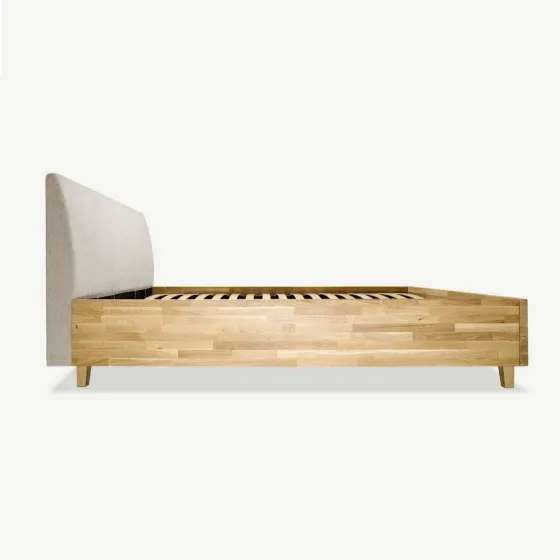 Lit coffre bois contemporain collection Loop