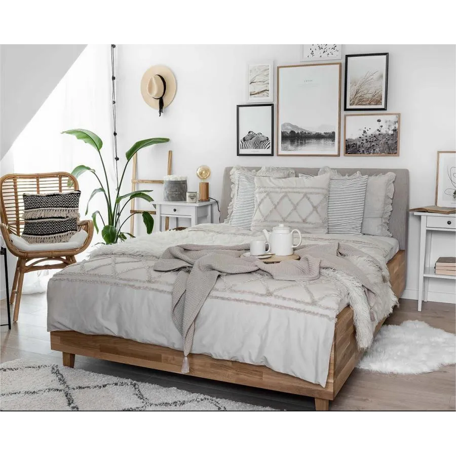 Lit coffre bois moderne collection Loop