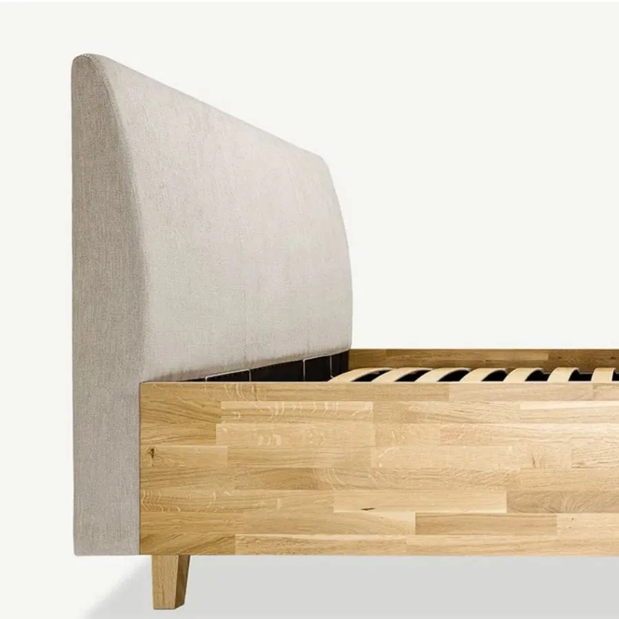 Lit coffre avec sommier relevable collection Loop