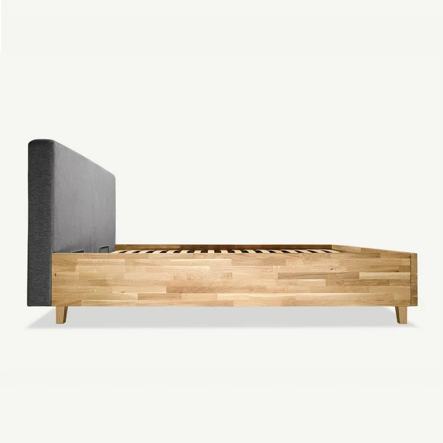 Lit coffre chêne massif collection Classy