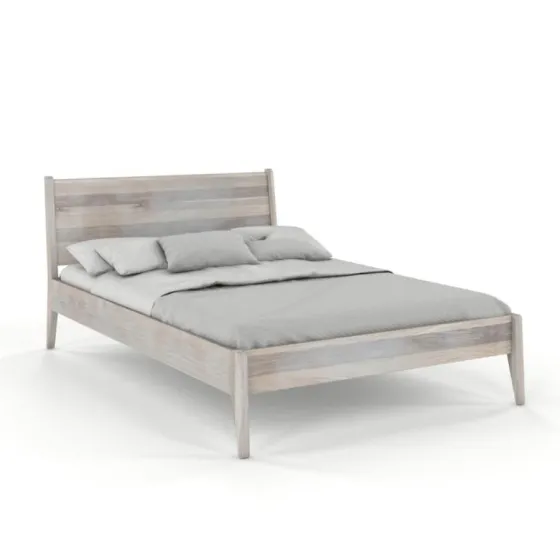 Lit en bois chêne blanchi collection VENISE