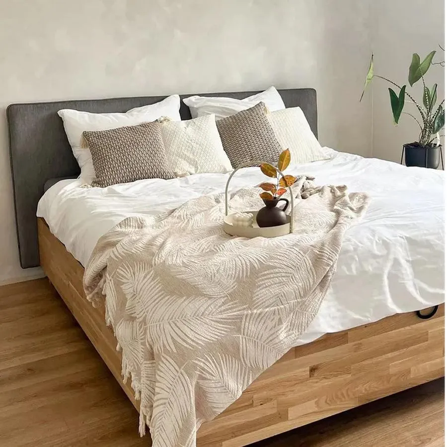 Lit coffre bois haut de gamme collection Vivo
