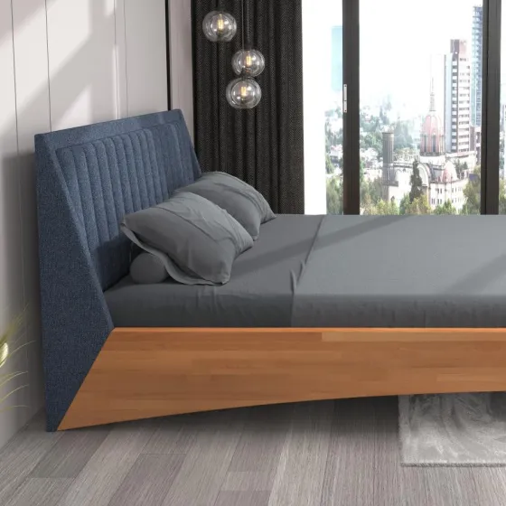Lit tete de lit capitonee collection Levito