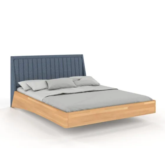 Lit deux places en bois collection Levito