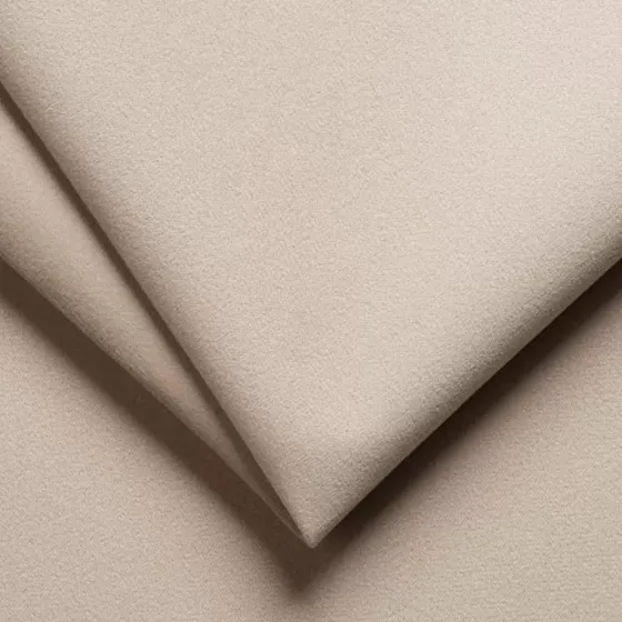 Lit bois et tissu beige collection Livio