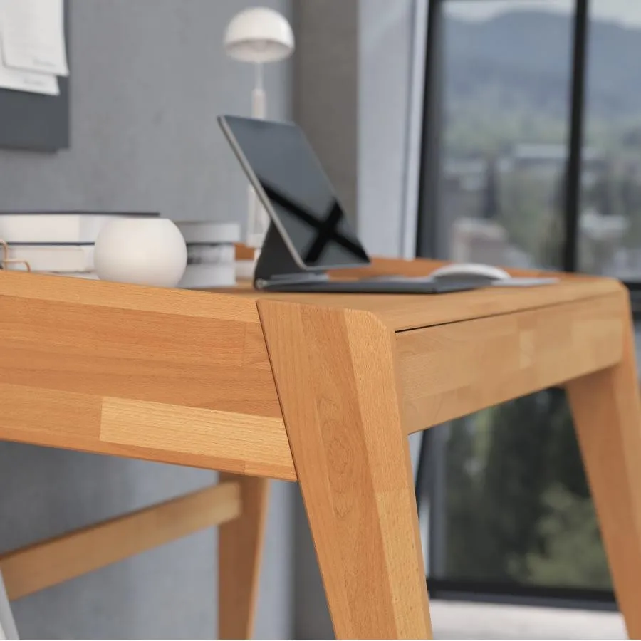 Bureau en bois massif collection Niki