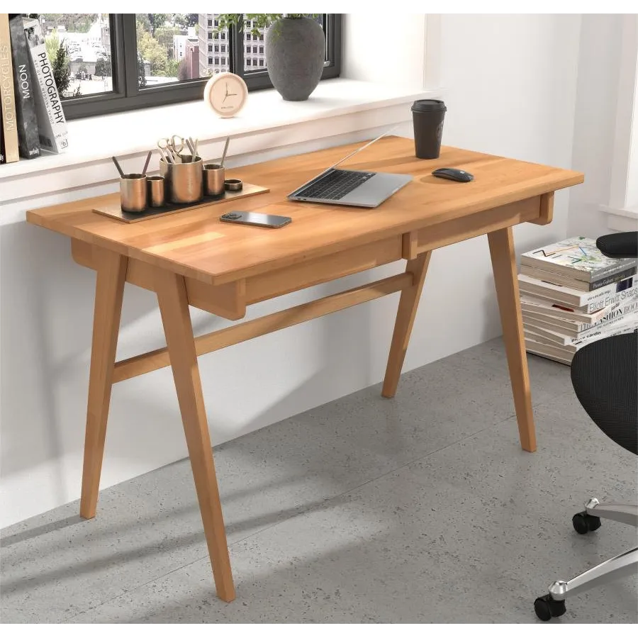 Bureau bois massif moderne collection Niko
