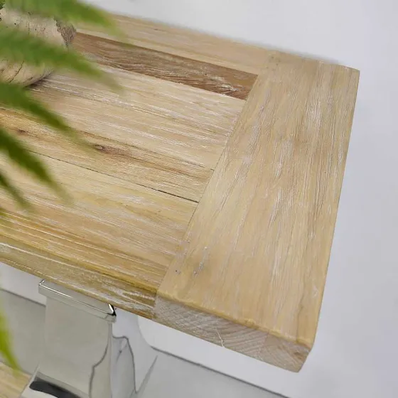 Console chêne massif recyclé collection Glam