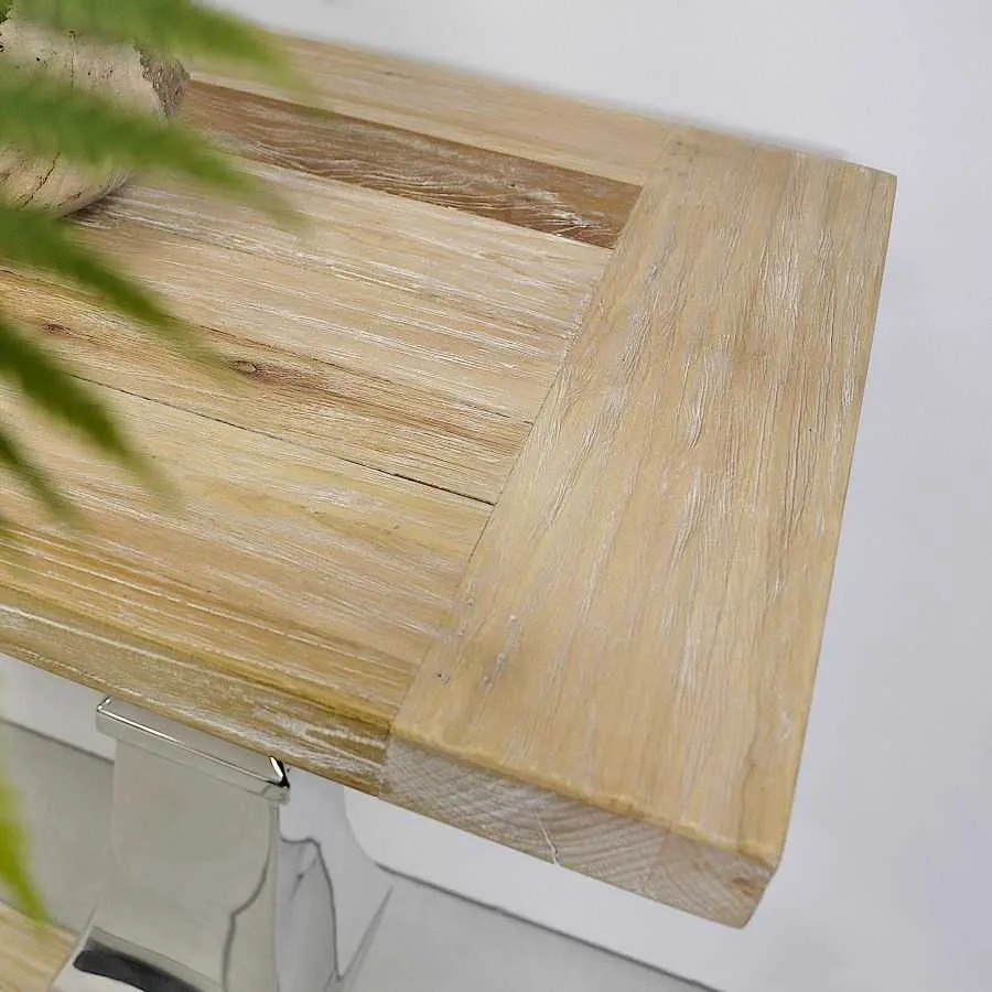 Console chêne massif recyclé collection Glam