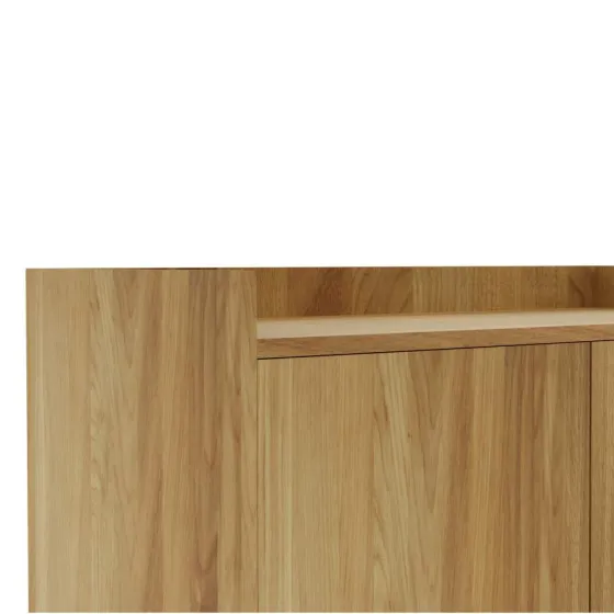 Commode bois massif naturel collection Luano