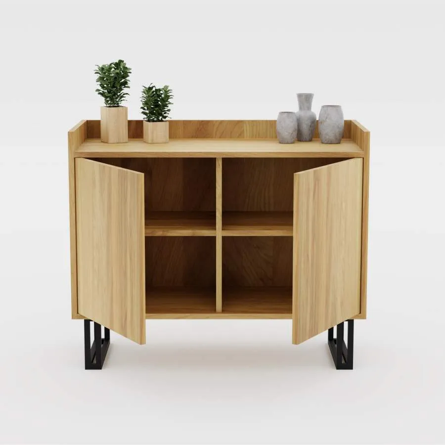 Commode en chêne naturel collection Luano
