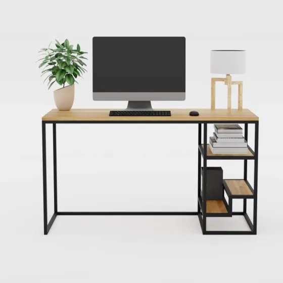 Bureau bois et métal collection Loft