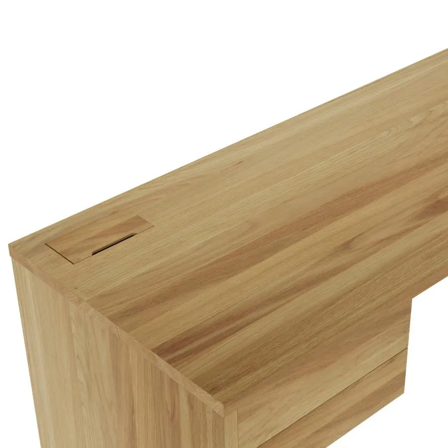 Bureau plan de travail en bois massif collection Mody