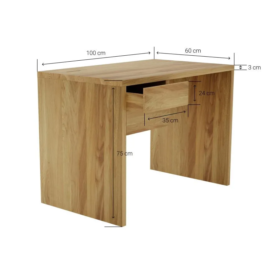Superbe bureau en bois collection Mody