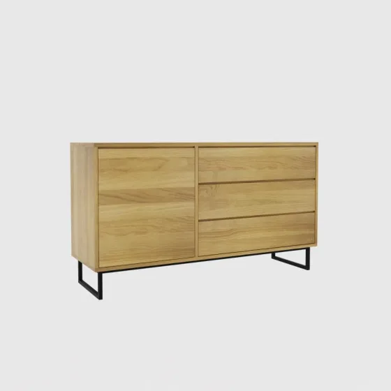 Buffet en bois et métal collection Loft