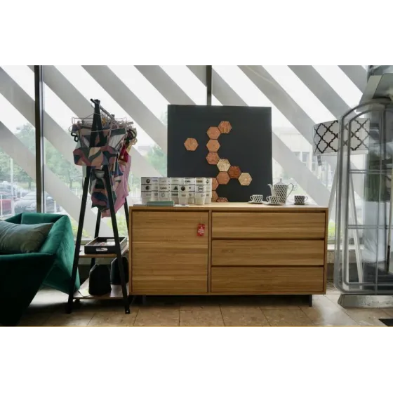 Buffet bois et noir collection Loft