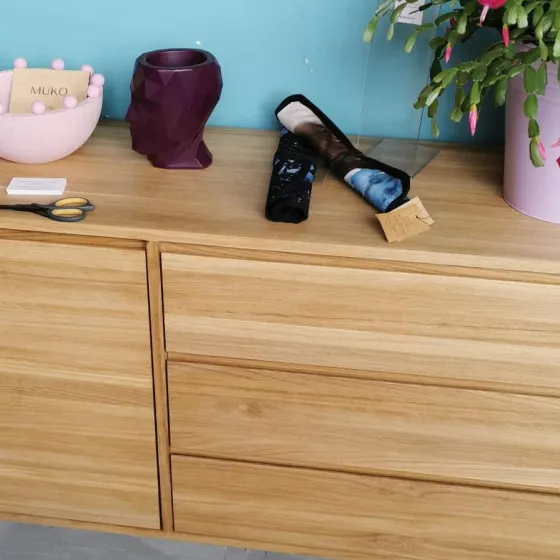 Buffet bois chêne massif collection Loft