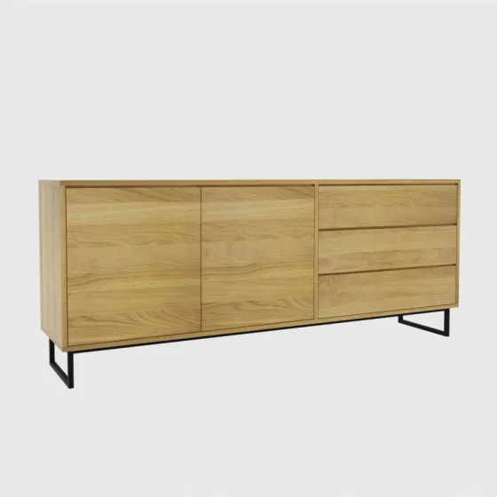 Bahut bois métal collection Loft