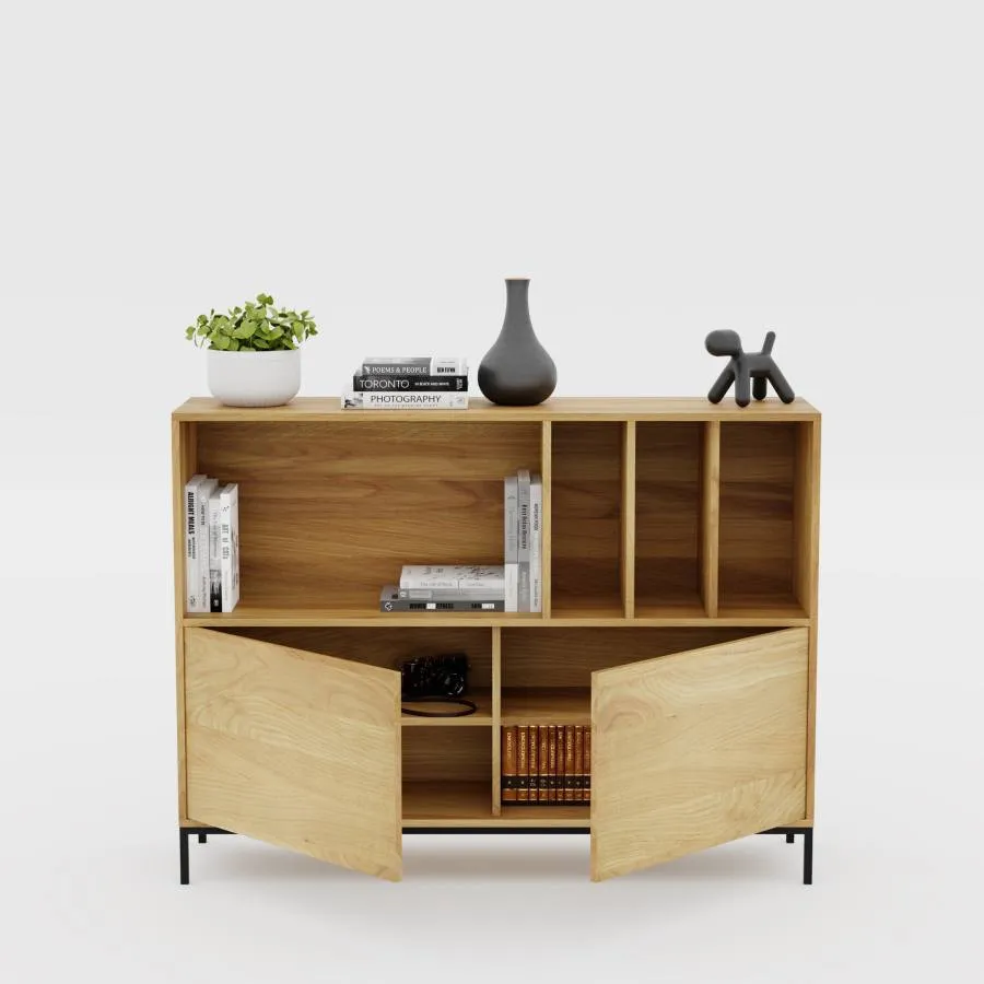 Buffet bois et métal collection Smooth