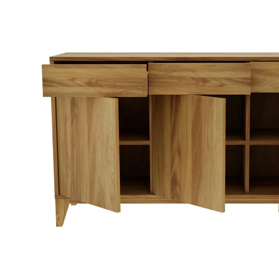 Buffet bois 3 portes  collection Luneo