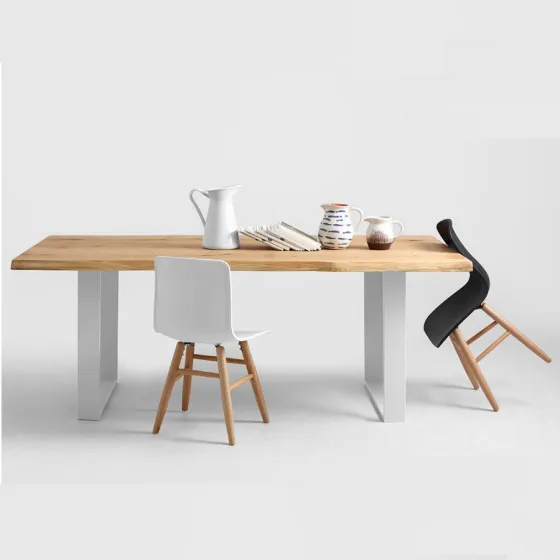 Table bois métal industriel collection Chill