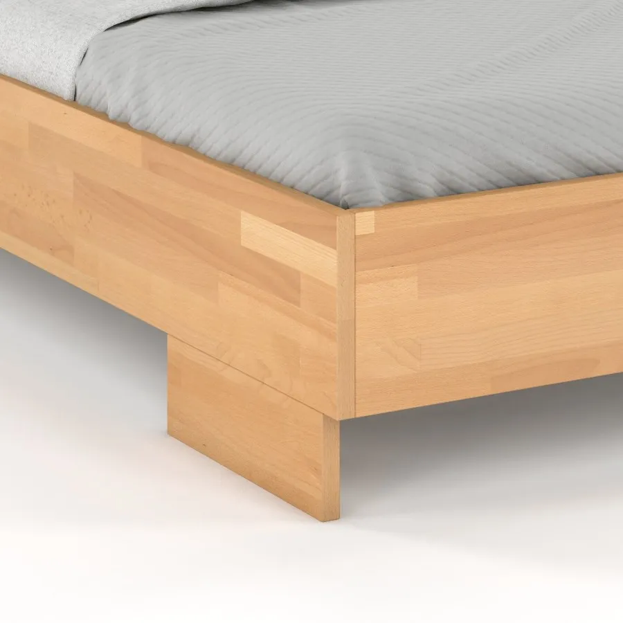 Lit design en bois massif 100% naturel collection NEY