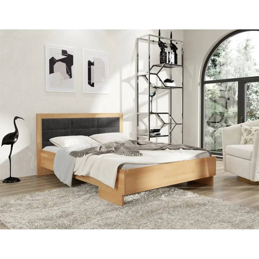 Lit en bois massif pour chambre collection NEY