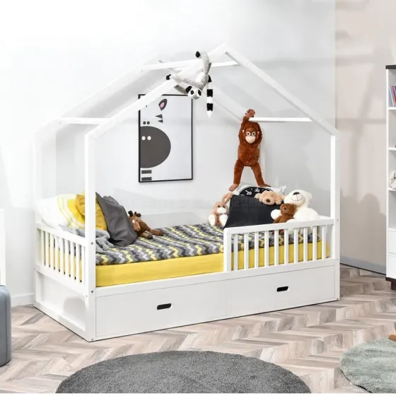 Lit cabane 90x200 enfant collection SPOT