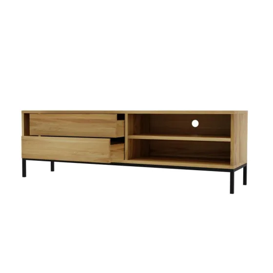 Meuble TV bois massif collection Smooth